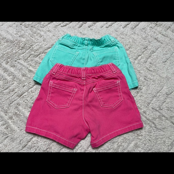 Carters 12 month bold wash denim shorts - Picture 2 of 2